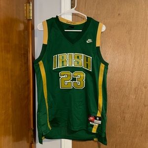LEBRON JAMES IRISH JERSEY VINTAGE